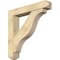Ekena Millwork Funston Craftsman Rough Sawn Bracket w/ Offset Brace, Douglas Fir, 8"W x 44"D x 44"H BKT0806X44X44FST04RDF - alternate 1